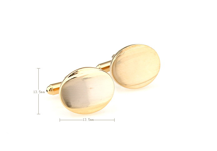  Gold Luxury Cufflinks Metal Cufflinks Wholesale & Customized  CL671394