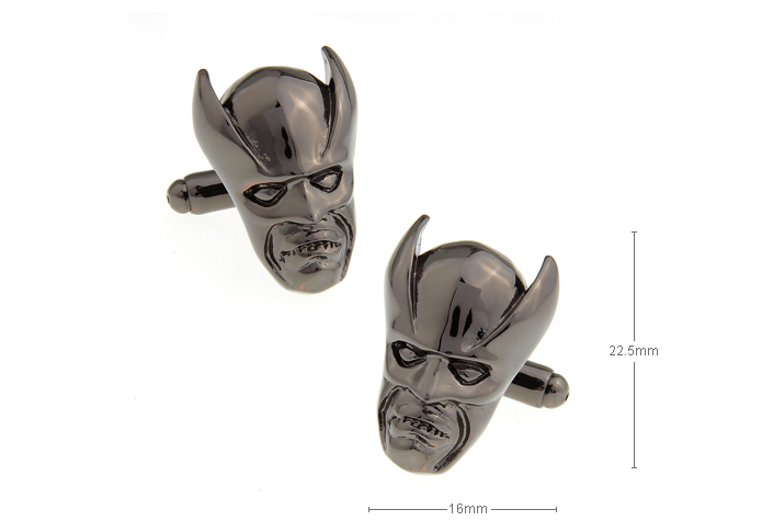 The skull Cufflinks  Gray Steady Cufflinks Metal Cufflinks Skull Wholesale & Customized  CL671794