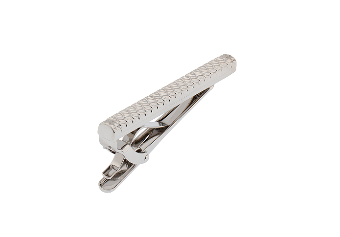 Silver Texture Tie Clips Metal Tie Clips Wholesale & Customized  CL803718