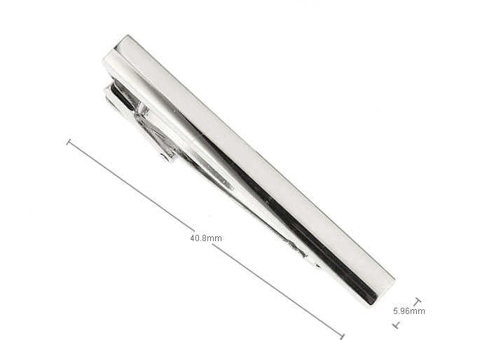  Silver Texture Tie Clips Metal Tie Clips Wholesale & Customized  CL850934