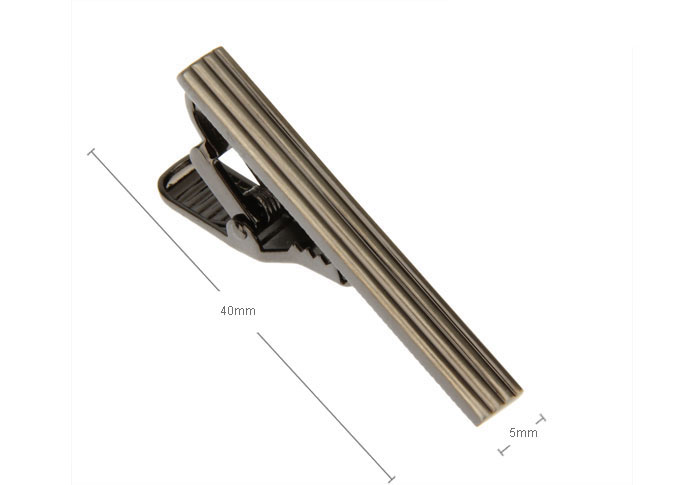  Gun Metal Color Tie Clips Metal Tie Clips Wholesale & Customized  CL850937