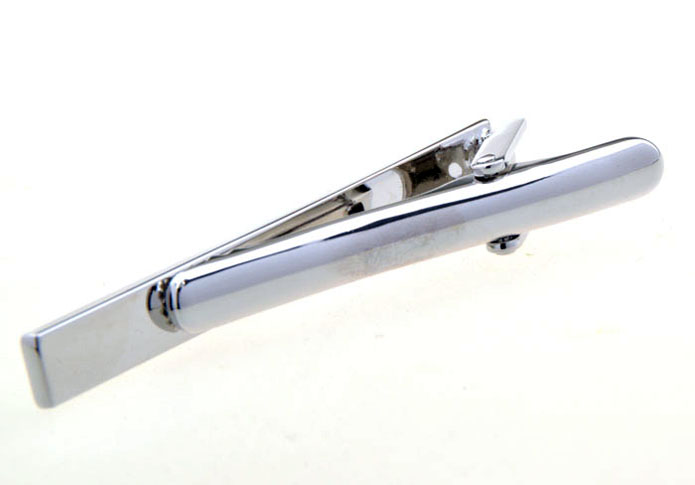  Silver Texture Tie Clips Metal Tie Clips Wholesale & Customized  CL850963