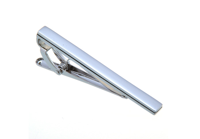  Silver Texture Tie Clips Metal Tie Clips Wholesale & Customized  CL851102