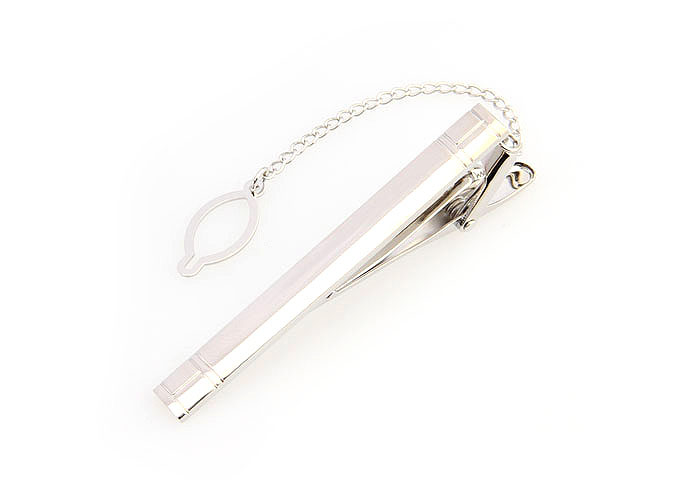  Silver Texture Tie Clips Metal Tie Clips Wholesale & Customized  CL860821