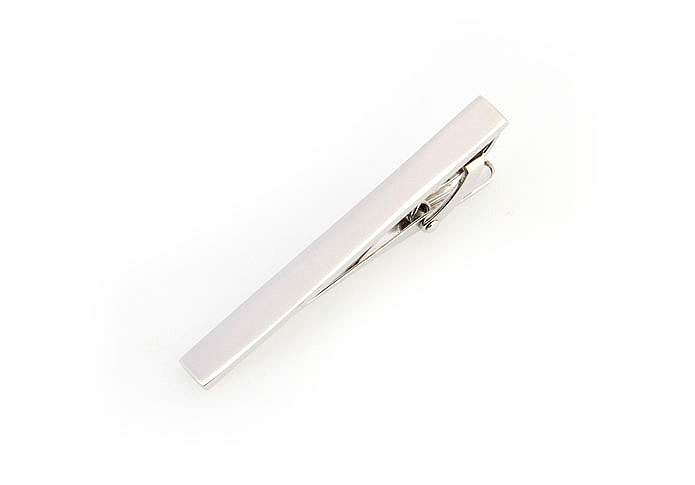  Silver Texture Tie Clips Metal Tie Clips Wholesale & Customized  CL860824
