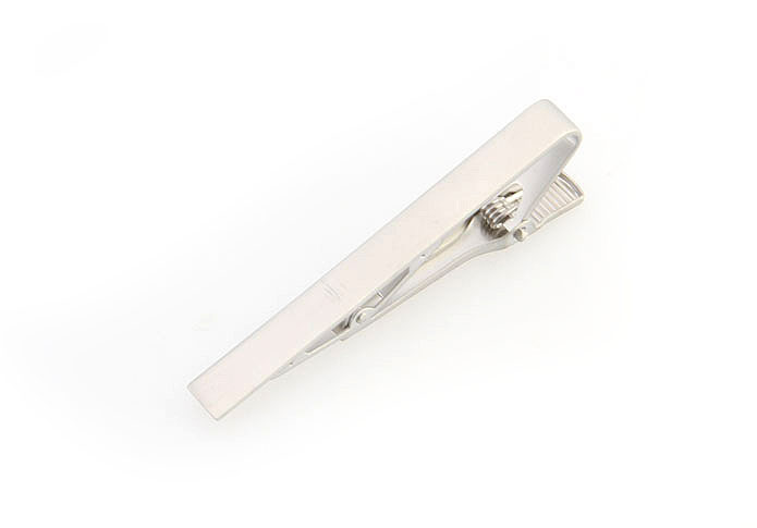  Silver Texture Tie Clips Metal Tie Clips Wholesale & Customized  CL860847