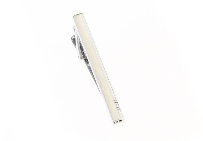  Silver Texture Tie Clips Metal Tie Clips Wholesale & Customized  CL860858