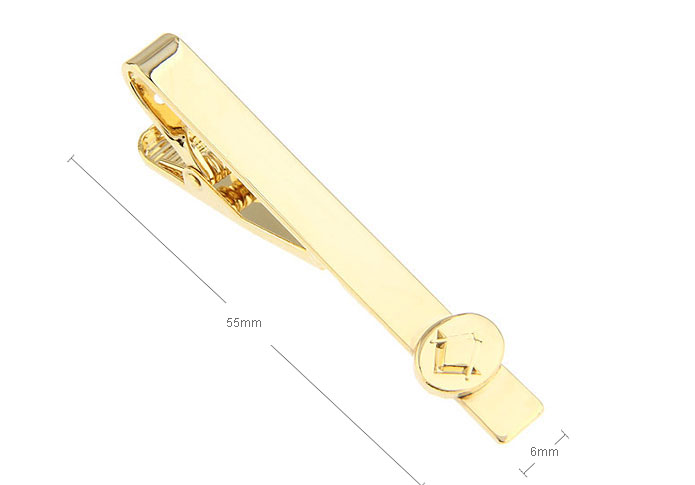  Gold Luxury Tie Clips Metal Tie Clips Flags Wholesale & Customized  CL870811