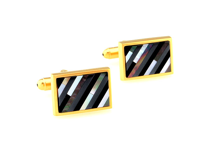  Gold Luxury Cufflinks Shell Cufflinks Wholesale & Customized  CL661426