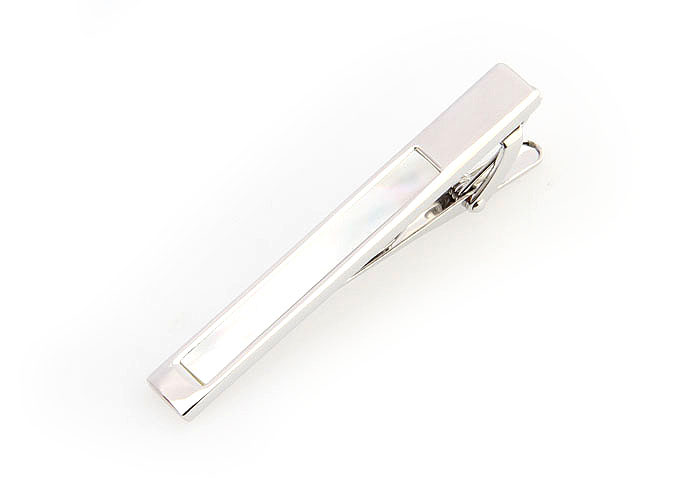 White Purity Tie Clips Shell Tie Clips Wholesale & Customized  CL860720