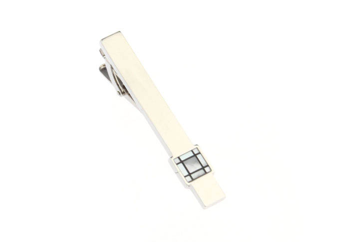  Black White Tie Clips Shell Tie Clips Funny Wholesale & Customized  CL860752