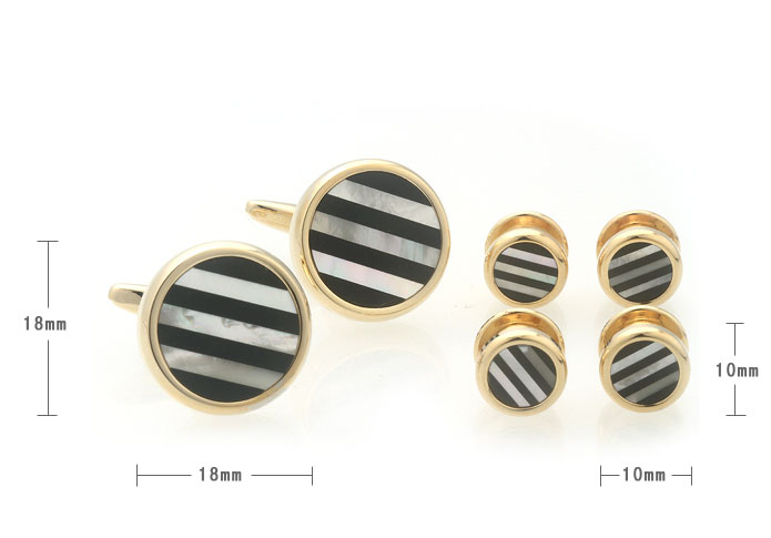 The collar Suit Cuff Links  Gold Luxury Suit Cuff Links Suit Cuff Links Wholesale & Customized  CL971117