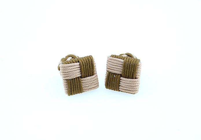  Multi Color Fashion Cufflinks Silk Cufflinks Knot Wholesale & Customized  CL640807