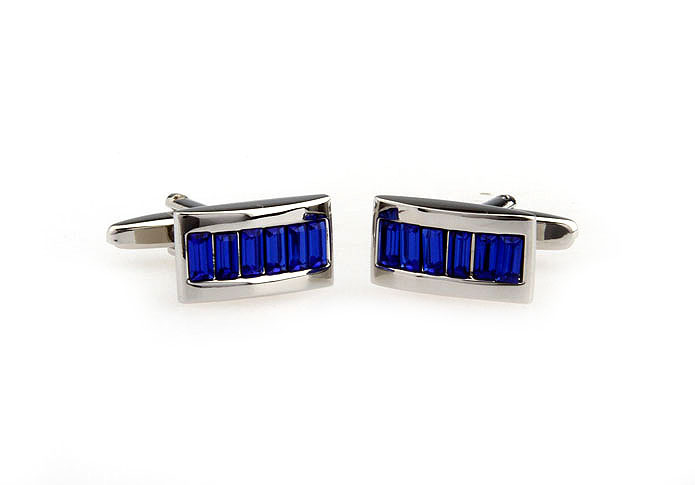  Blue Elegant Cufflinks Crystal Cufflinks Wholesale & Customized  CL651987
