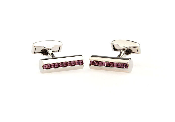  Pink Charm Cufflinks Crystal Cufflinks Wholesale & Customized  CL652007
