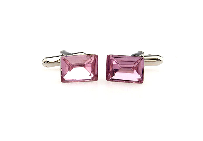  Pink Charm Cufflinks Crystal Cufflinks Wholesale & Customized  CL652013