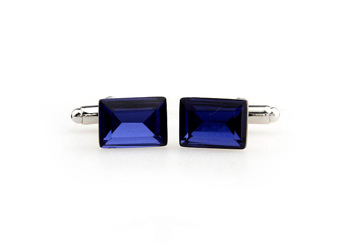  Blue Elegant Cufflinks Crystal Cufflinks Wholesale & Customized  CL652059