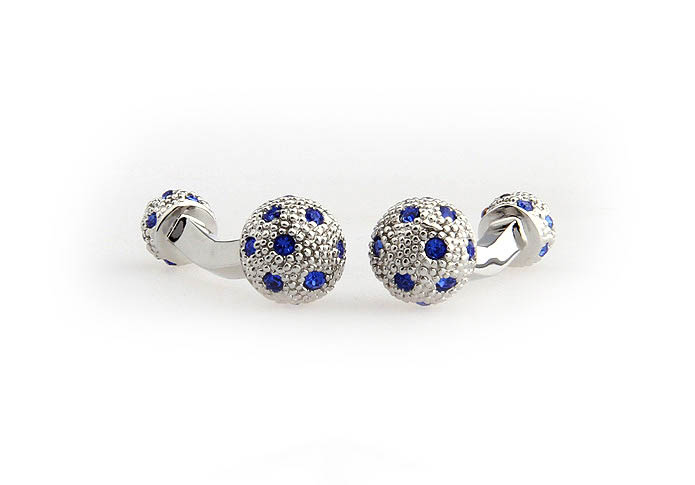  Blue Elegant Cufflinks Crystal Cufflinks Wholesale & Customized  CL652061