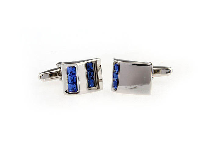  Blue Elegant Cufflinks Crystal Cufflinks Wholesale & Customized  CL652127
