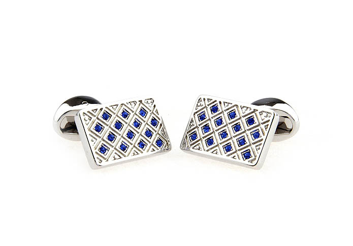  Blue Elegant Cufflinks Crystal Cufflinks Wholesale & Customized  CL652187
