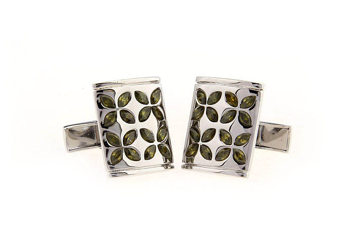  Green Intimate Cufflinks Crystal Cufflinks Wholesale & Customized  CL652252