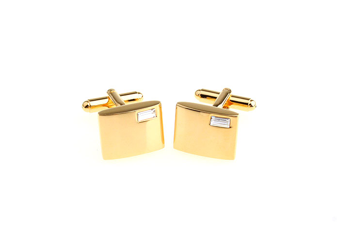  Gold Luxury Cufflinks Crystal Cufflinks Wholesale & Customized  CL652331