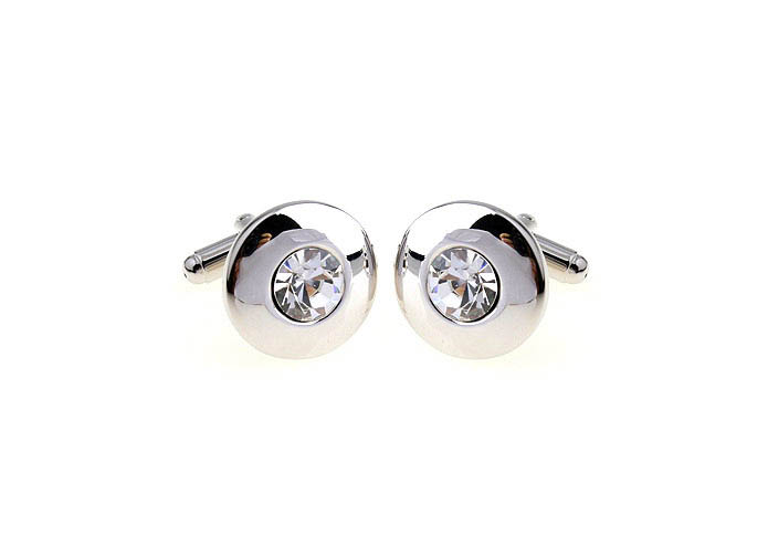  White Purity Cufflinks Crystal Cufflinks Wholesale & Customized  CL652417