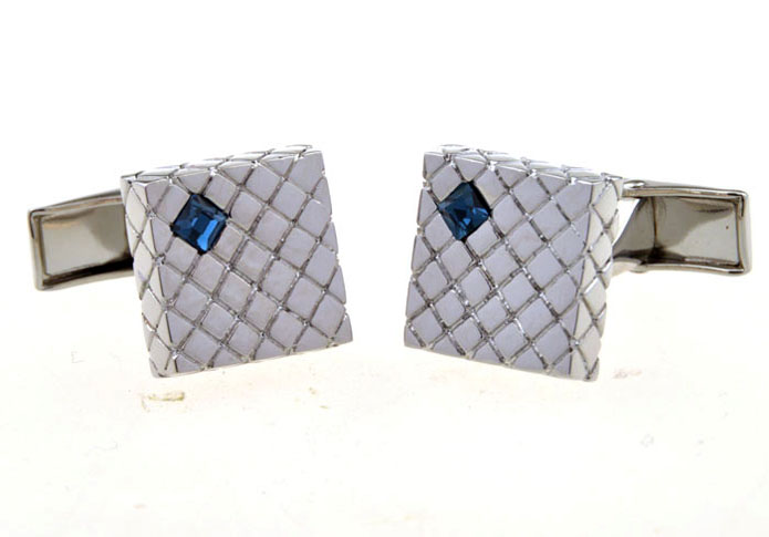  Blue Elegant Cufflinks Crystal Cufflinks Wholesale & Customized  CL653647