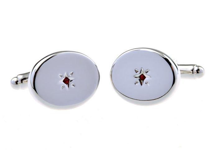  Red Festive Cufflinks Crystal Cufflinks Wholesale & Customized  CL656121