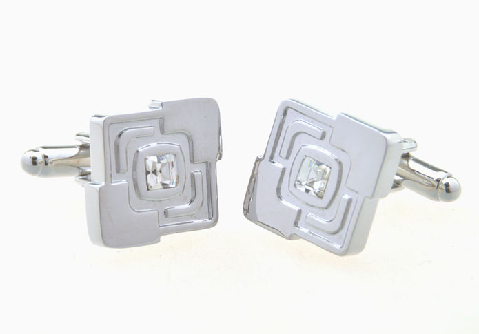  White Purity Cufflinks Crystal Cufflinks Wholesale & Customized  CL656542
