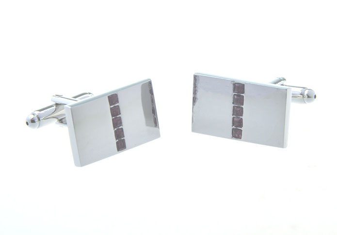  Purple Romantic Cufflinks Crystal Cufflinks Wholesale & Customized  CL656795