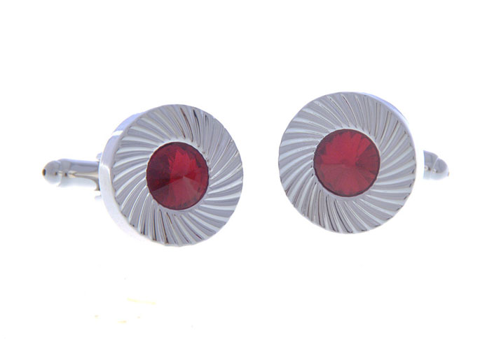  Red Festive Cufflinks Crystal Cufflinks Wholesale & Customized  CL656809