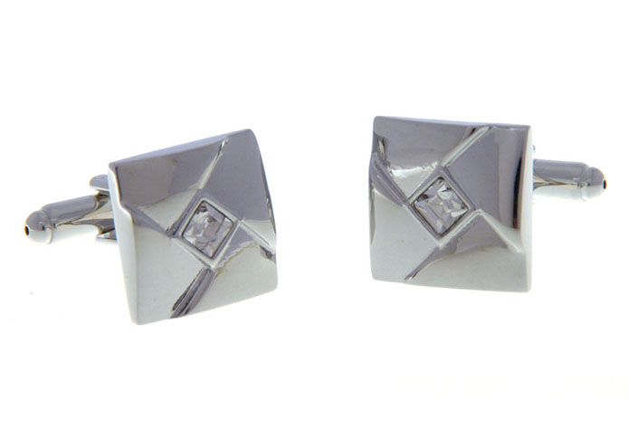  White Purity Cufflinks Crystal Cufflinks Wholesale & Customized  CL656813