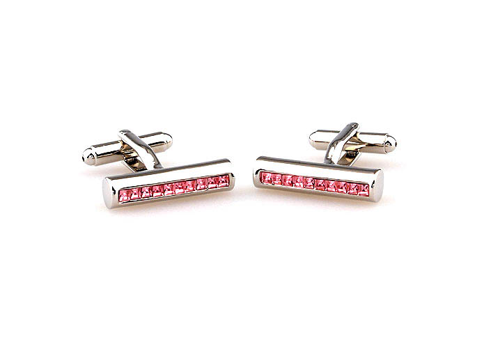  Pink Charm Cufflinks Crystal Cufflinks Wholesale & Customized  CL663999