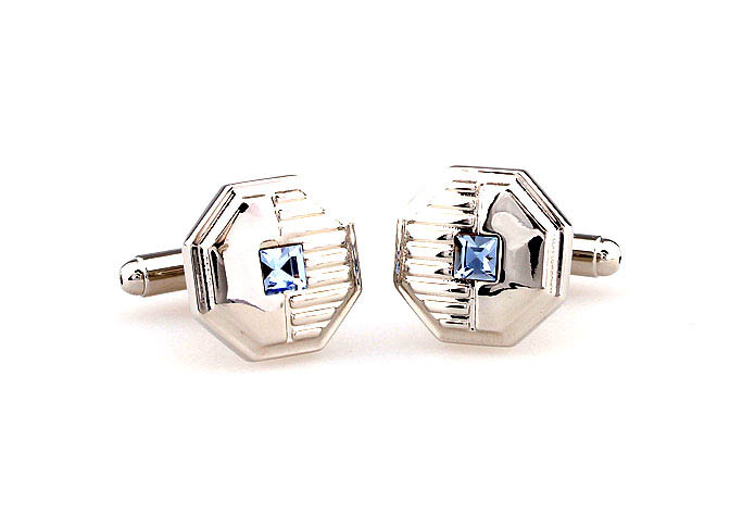  Blue Elegant Cufflinks Crystal Cufflinks Wholesale & Customized  CL664067