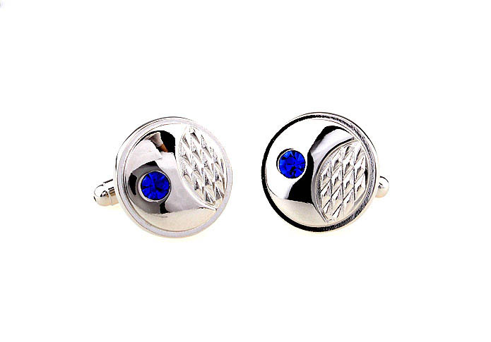  Blue Elegant Cufflinks Crystal Cufflinks Wholesale & Customized  CL664103