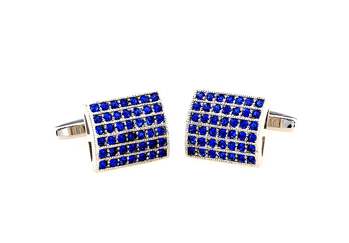  Blue Elegant Cufflinks Crystal Cufflinks Wholesale & Customized  CL664138