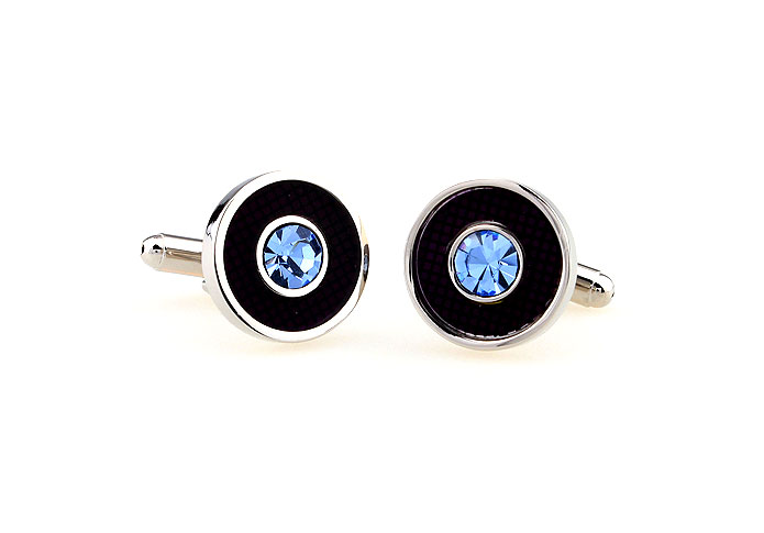  Blue Elegant Cufflinks Crystal Cufflinks Wholesale & Customized  CL664235