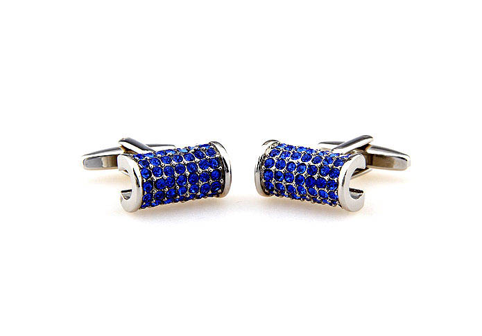  Blue Elegant Cufflinks Crystal Cufflinks Wholesale & Customized  CL664297