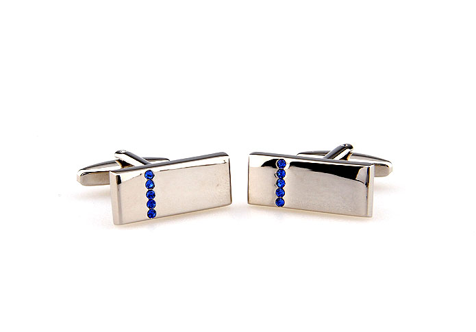  Blue Elegant Cufflinks Crystal Cufflinks Wholesale & Customized  CL664491
