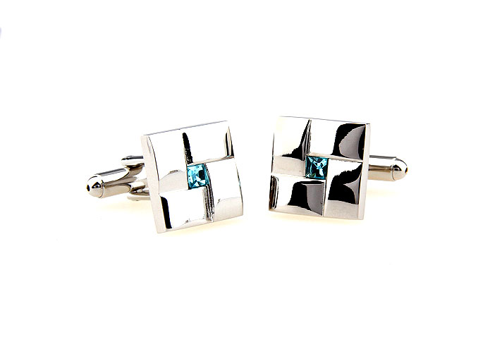  Blue Elegant Cufflinks Crystal Cufflinks Wholesale & Customized  CL664518