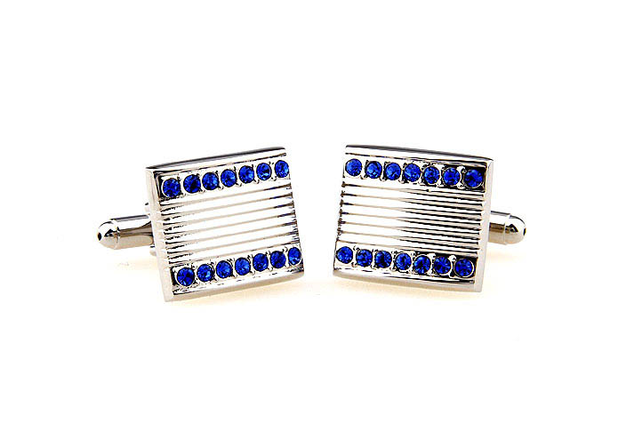  Blue Elegant Cufflinks Crystal Cufflinks Wholesale & Customized  CL664529