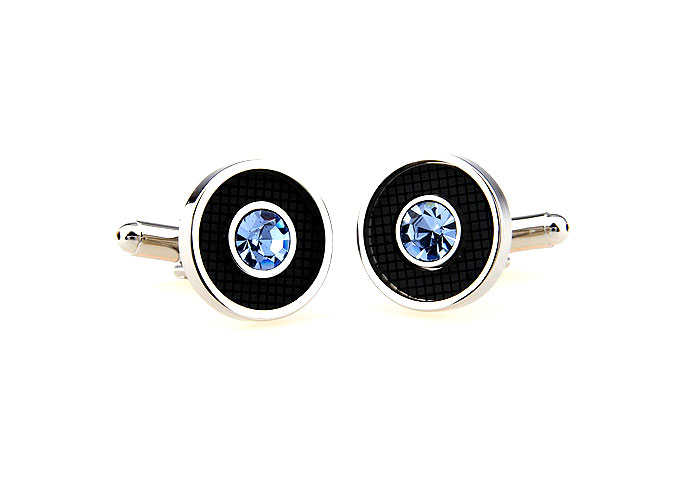  Blue Elegant Cufflinks Crystal Cufflinks Wholesale & Customized  CL664601