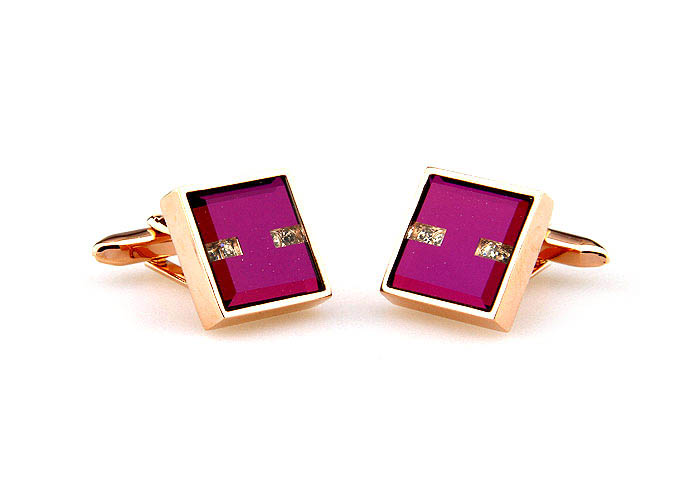  Gold Luxury Cufflinks Crystal Cufflinks Wholesale & Customized  CL664835