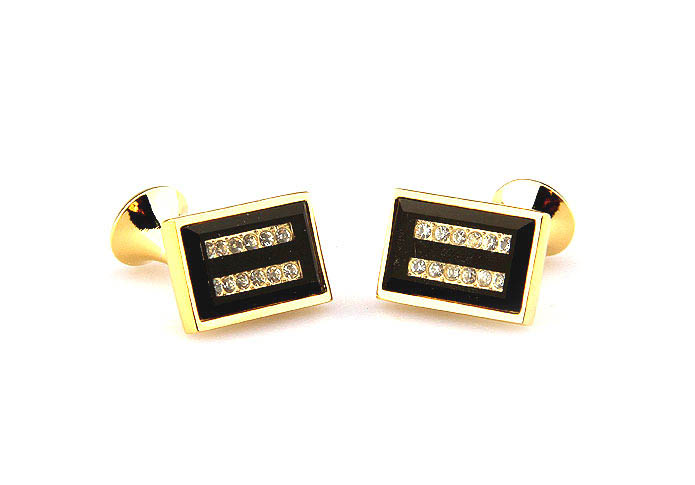  Gold Luxury Cufflinks Crystal Cufflinks Wholesale & Customized  CL664860