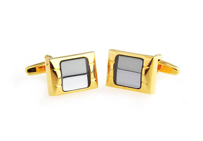  Gold Luxury Cufflinks Crystal Cufflinks Wholesale & Customized  CL665700