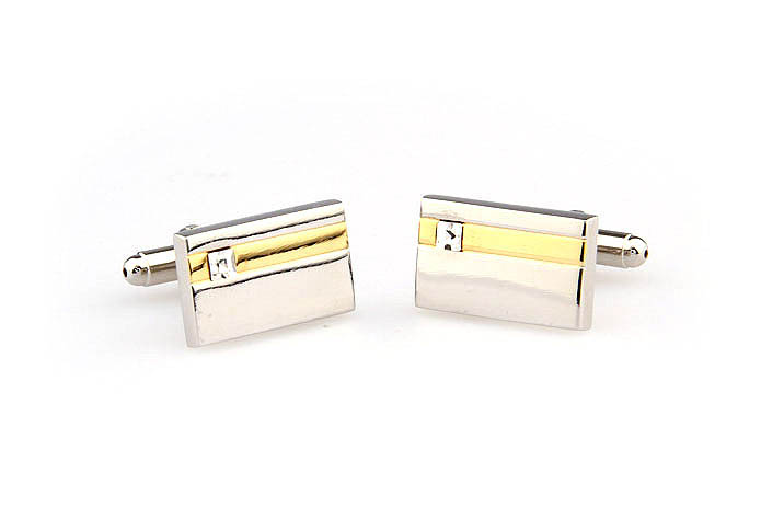  Gold Luxury Cufflinks Crystal Cufflinks Wholesale & Customized  CL665824