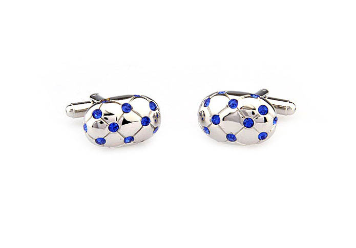  Blue Elegant Cufflinks Crystal Cufflinks Wholesale & Customized  CL665884