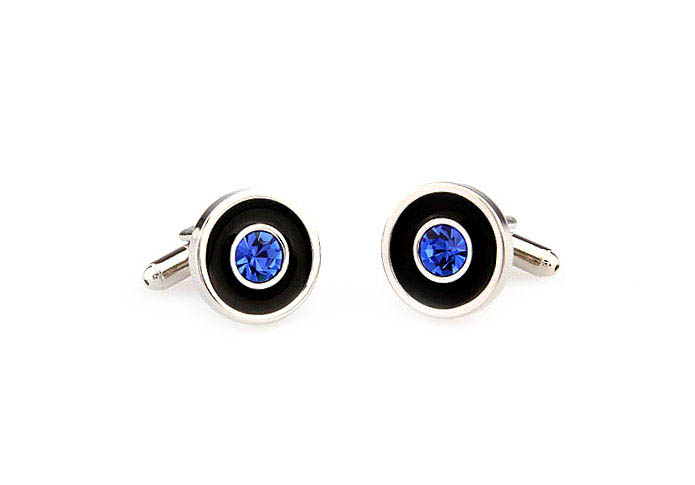  Blue Elegant Cufflinks Crystal Cufflinks Wholesale & Customized  CL665917