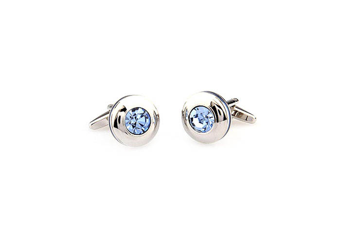  Blue Elegant Cufflinks Crystal Cufflinks Wholesale & Customized  CL665929